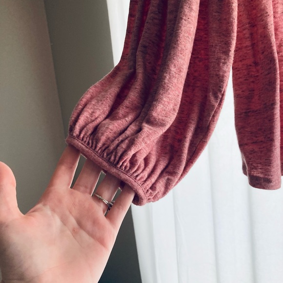 Pink Ballon Sleeve Shirt - Picture 3 of 4